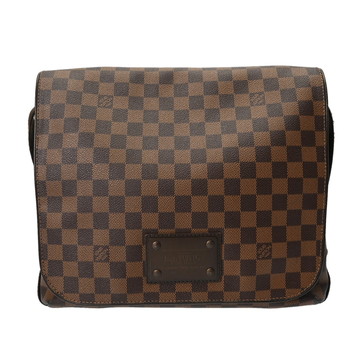 ルイ ヴィトン ダミエ ブルックリン MM ブラウン N51211 ダミエキャンバス ユニセックス バッグ 【中古】【bag】
