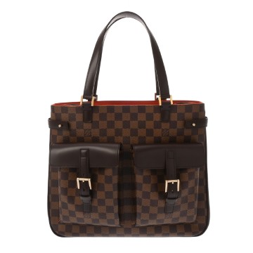 ルイ ヴィトン ダミエ ユゼス ブラウン N51128 ダミエキャンバス レディース バッグ 【中古】【bag】