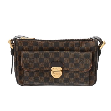 ルイ ヴィトン ダミエ ラヴェッロ GM ブラウン N60006 ダミエキャンバス レディース バッグ 【中古】【bag】