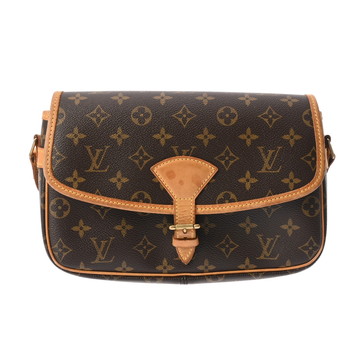 ルイ ヴィトン モノグラム ソローニュ ブラウン M42250 モノグラムキャンバス レディース バッグ 【中古】【bag】
