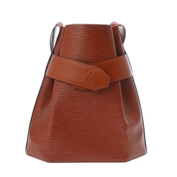 ルイ ヴィトン エピ サックデポール PM ケニアブラウン M80203 エピレザー レディース バッグ 【中古】【bag】
