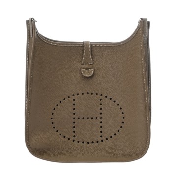 エルメス エヴリン3 PM エトゥープ トリヨンクレマンス ユニセックス バッグ 【中古】【bag】