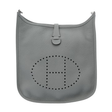 エルメス エヴリン3 PM ブルーグラシエ トリヨンクレマンス ユニセックス バッグ 【未使用】【bag】