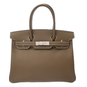 エルメス バーキン 30 エトゥープ ヴォーエプソン レディース バッグ 【中古】【bag】