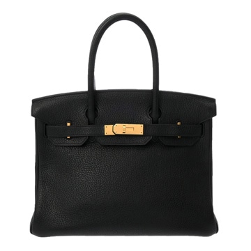 エルメス バーキン 30 ブラック トゴ レディース バッグ 【中古】【bag】