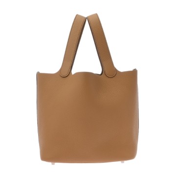 エルメス ピコタン ロック MM ビスキュイ トリヨンクレマンス レディース バッグ 【未使用】【bag】