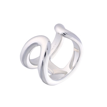 エルメス オズモ GM リング #51 シルバー シルバー925 レディース ジュエリー 【未使用】【jewelry】