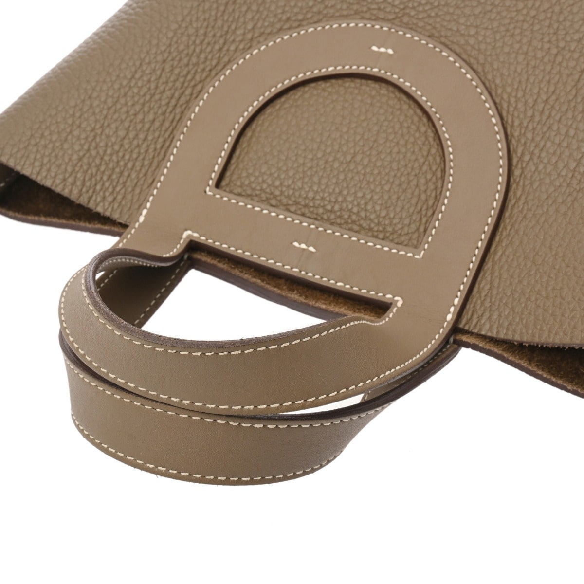 エルメス インザループ 18 エトゥープ トリヨンクレマンス/ヴォースイフト レディース バッグ 【中古】【bag】