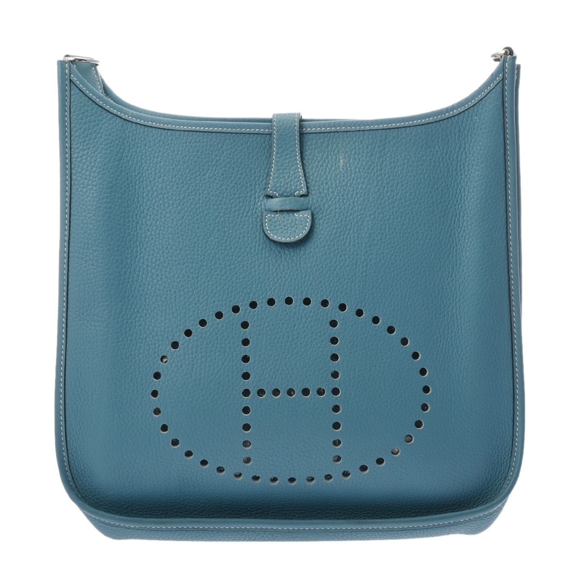 エルメス エヴリン GM ブルージーン トリヨンクレマンス レディース バッグ 【中古】【bag】