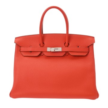 エルメス バーキン 35 ピヴォワンヌ トリヨンクレマンス ユニセックス バッグ 【中古】【bag】