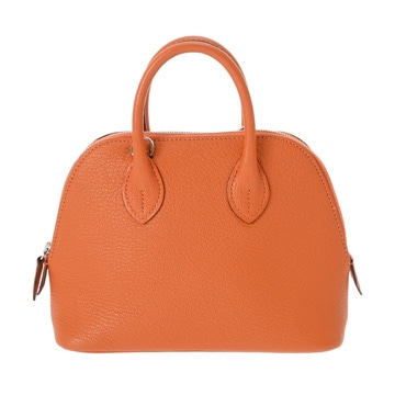 エルメス ボリード 1923 オレンジ シェーブル レディース バッグ 【中古】【bag】