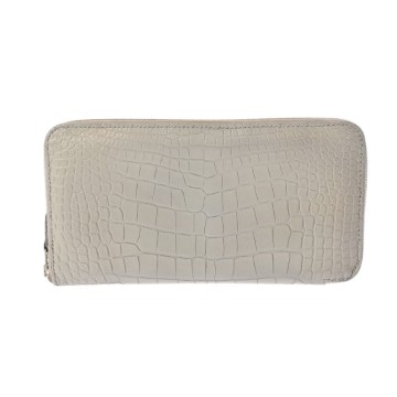 エルメス アザップロング シルクイン ベトン アリゲーターマット レディース 財布 【中古】【purse】