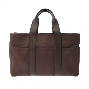 エルメス アカプルコ MM ブラウン トワルシェブロン レディース バッグ 【中古】【bag】