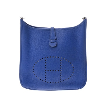 エルメス エヴリン 3 ブルーエレクトリック トリヨンクレマンス ユニセックス バッグ 【中古】【bag】