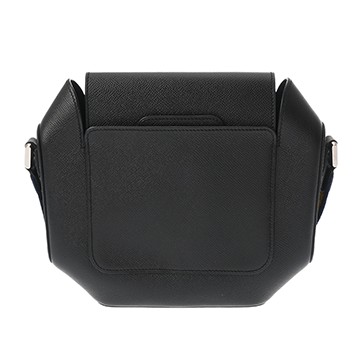 エルメス オクタゴン 23 ブラック ヴォーエプソン レディース バッグ 【中古】【bag】