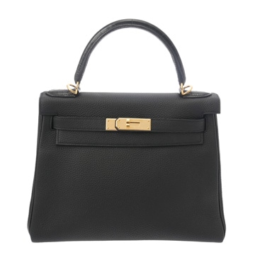 エルメス ケリー 28 タッチ 内縫い ブラック トリヨンクレマンス/アリゲーターマット レディース バッグ 【中古】【bag】