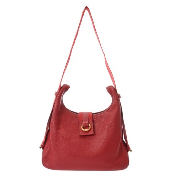 エルメス サコ レッド系 ブッフルスキッパー レディース バッグ 【中古】【bag】