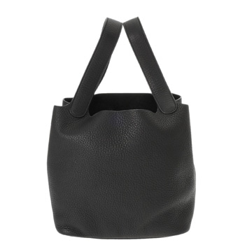 エルメス ピコタン ロック MM ブラック トリヨンクレマンス レディース バッグ 【中古】【bag】