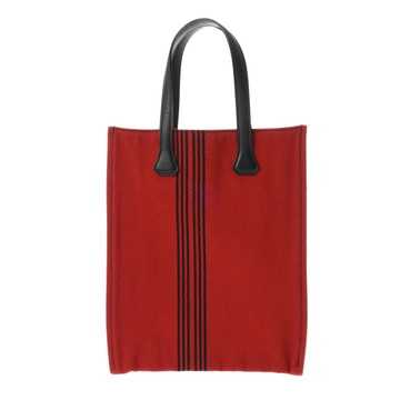 エルメス ポタモスカバス PM レッド/ブラック ヴォースイフト/トワル ユニセックス バッグ 【中古】【bag】