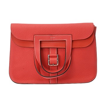 エルメス アルザン 31 ルージュピヴォワンヌ トリヨンクレマンス レディース バッグ 【中古】【bag】