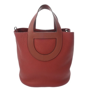 エルメス インザループ 23 ルージュアッシュ トリヨンクレマンス/ヴォースイフト レディース バッグ 【中古】【bag】