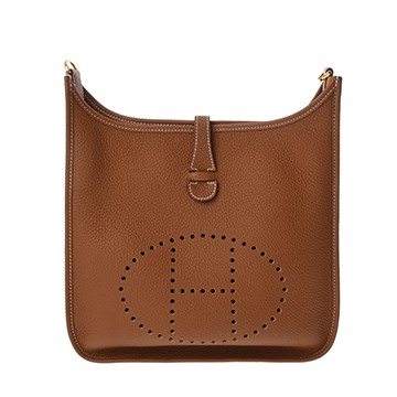 エルメス エヴリン3 PM ゴールド トリヨンクレマンス ユニセックス バッグ 【中古】【bag】