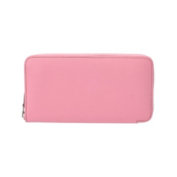 エルメス アザップロング シルクイン SPオーダー ローズアザレ ヴォーエプソン レディース 財布 【中古】【purse】