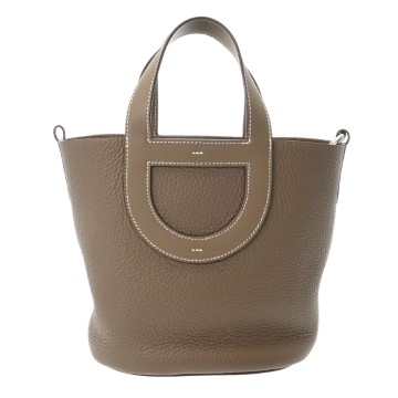 エルメス インザループ 18 エトゥープ トリヨンクレマンス レディース バッグ 【中古】【bag】
