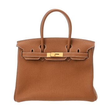 エルメス バーキン 30 ゴールド トゴ レディース バッグ 【中古】【bag】