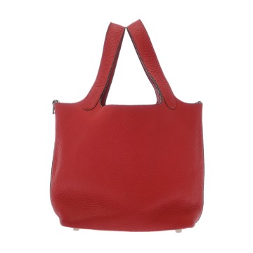エルメス ピコタン PM ルージュヴィフ トリヨンクレマンス レディース バッグ 【中古】【bag】