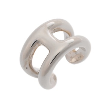 エルメス オズモズ リング #47 シルバー シルバー925 レディース ジュエリー 【中古】【jewelry】