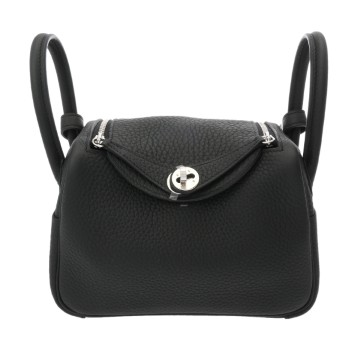 エルメス リンディ ミニ 2WAY ブラック トリヨンクレマンス レディース バッグ 【中古】【bag】