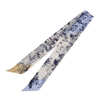 エルメス ツイリー A LOMBRE DES BOULEVARDS マルチカラー 062910S シルク100％ レディース 【新品】【other】