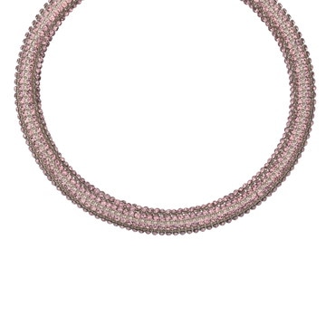 シャネル ネックレス ラインストーン 17年モデル　 ピンク ラインストーン レディース ジュエリー 【中古】【jewelry】