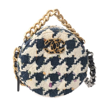 シャネル シャネル19 チェーンショルダーバッグ マルチカラー AP0945 ツイード レディース バッグ 【中古】【bag】