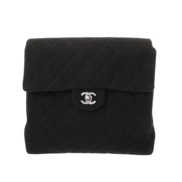 シャネル マトラッセ バックパック ブラック A92559 ジャージー レディース バッグ 【中古】【bag】