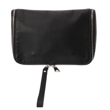 ボッテガ ヴェネタ ブラック 592643 レザー メンズ バッグ 【中古】【bag】
