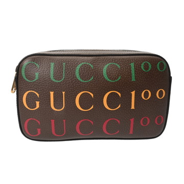 グッチ 100周年記念 ブラウン／マルチカラー 602695 ユニセックス バッグ 【中古】【bag】