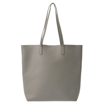 サンローラン ショッピング トートバッグ グレー 454203 カーフ レディース バッグ 【中古】【bag】