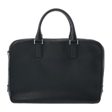 ディオール 2WAY ビジネスバッグ ネイビー レザー ユニセックス バッグ 【中古】【bag】