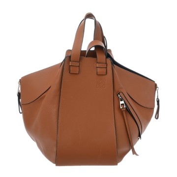 ロエベ ハンモック スモール タン 387.30.S35 カーフ レディース バッグ 【中古】【bag】