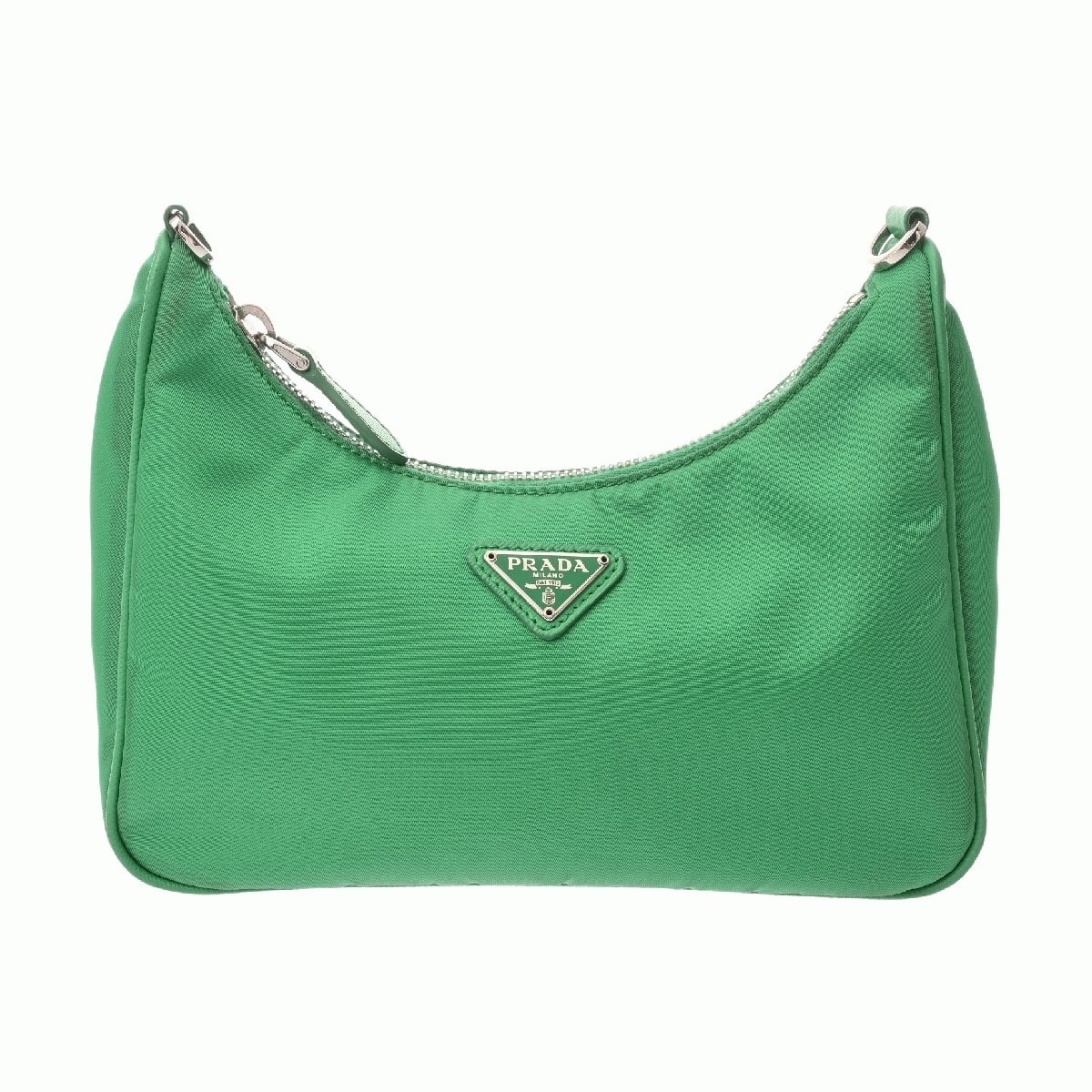 プラダ Re-Edition 2005 ショルダーバッグ グリーン 1BH204 ナイロン レディース バッグ 【中古】【bag】