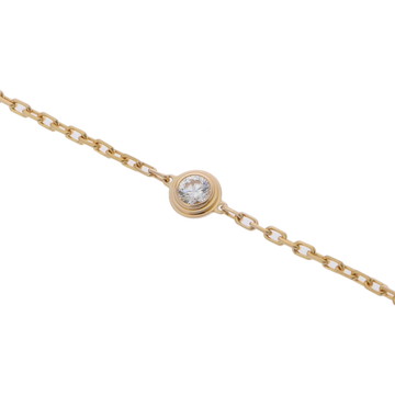 カルティエ ダムール ブレスレット LM ゴールド K18イエローゴールド YG レディース ジュエリー 【中古】【jewelry】