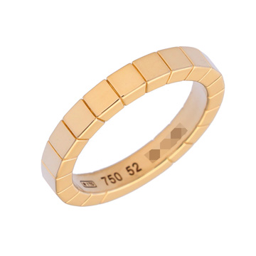 カルティエ ラニエールリング #52 イエロー K18イエローゴールド YG レディース ジュエリー 【中古】【jewelry】