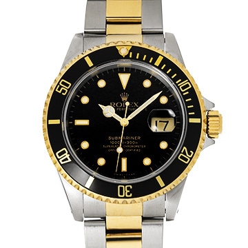 ロレックス サブマリーナ デイト 16613 ブラック メンズ 時計 【中古】【wristwatch】