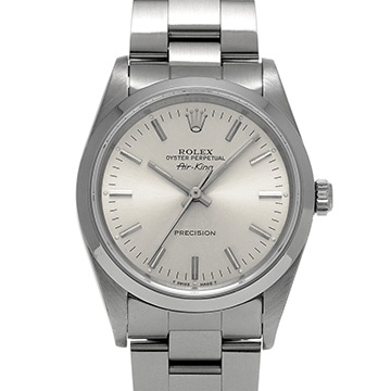 ロレックス エアキング 14000 シルバー メンズ 時計 【中古】【wristwatch】