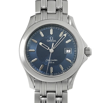 オメガ シーマスター 120 クォーツ 2511.81 ブルー メンズ 時計 【中古】【wristwatch】