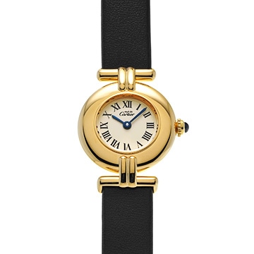 カルティエ マスト コリゼ  ヴェルメイユ SM 590002 アイボリー レディース 時計 【中古】【wristwatch】