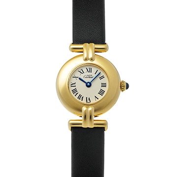 カルティエ マスト コリゼ  ヴェルメイユ SM 590002 アイボリー レディース 時計 【中古】【wristwatch】