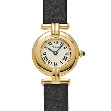 カルティエ マスト コリゼ  ヴェルメイユ SM 590002 ホワイト レディース 時計 【中古】【wristwatch】